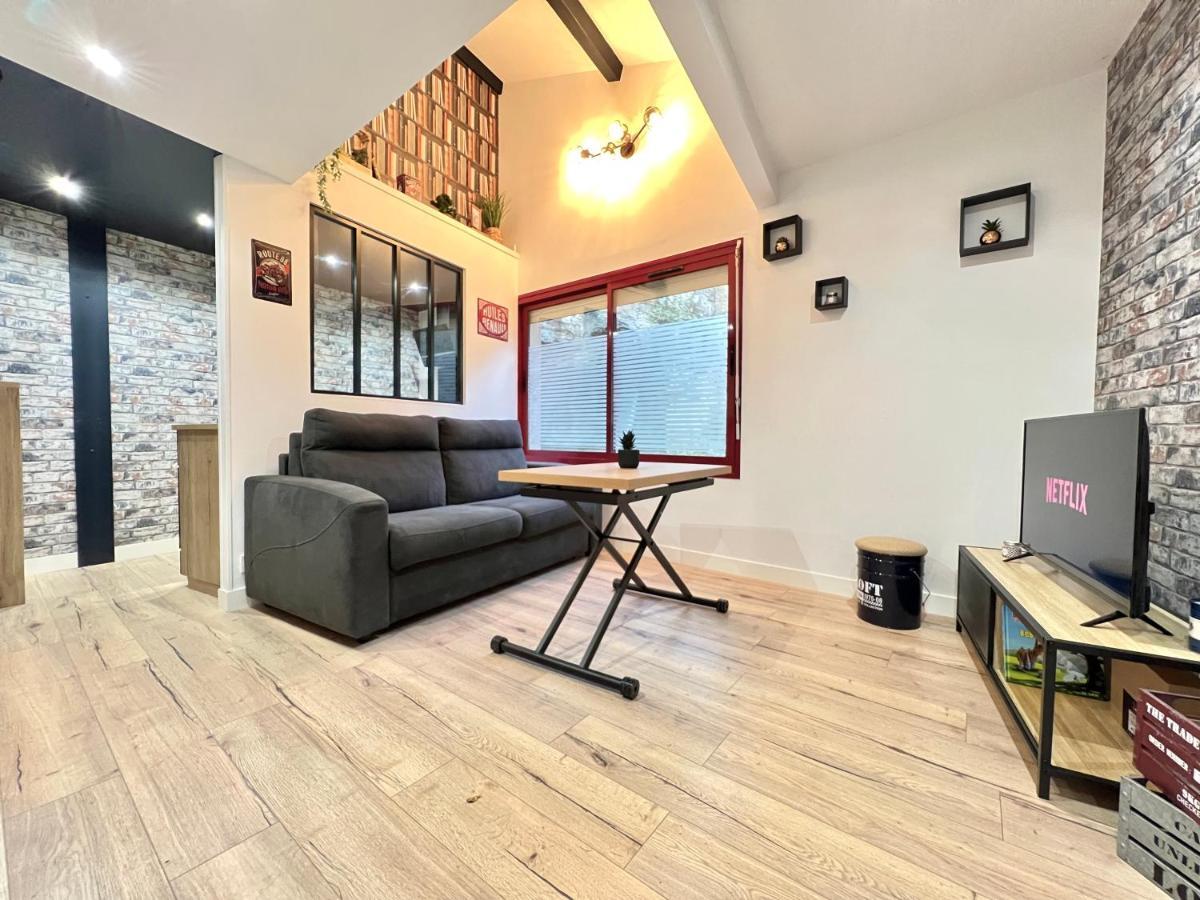 Le Loft ~ A 4 Min De La Gare, Fibre + Parking Prive Villa Поатие Екстериор снимка
